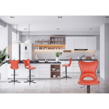 TABOURET PISTON HOLA Orange
