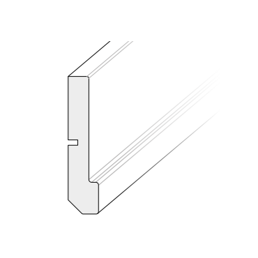 Plinthe PVC Alu