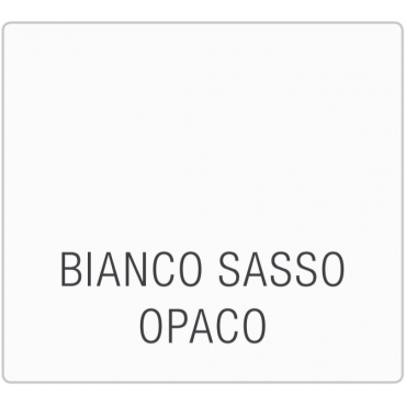 Bas 1 porte ferrage droite : Couleur Bianco sasso opaco